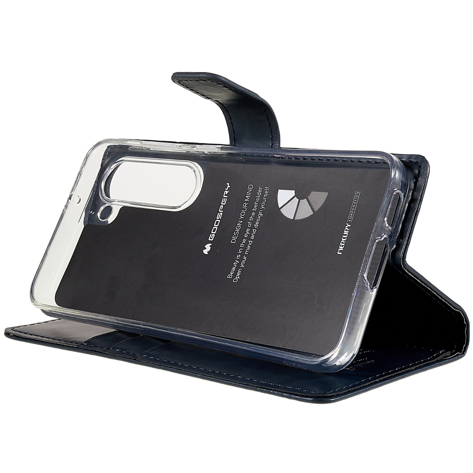 MERCURY GOOSPERY Blue Moon Phone Case for Samsung Galaxy S23 PU Leather Wallet Style Stand Flip Magnetic Cover MERCURY GOOSPERY Blue Moon Phone Case for Samsung Galaxy S23 PU Leather Wallet Style Stand Flip Magnetic Cover